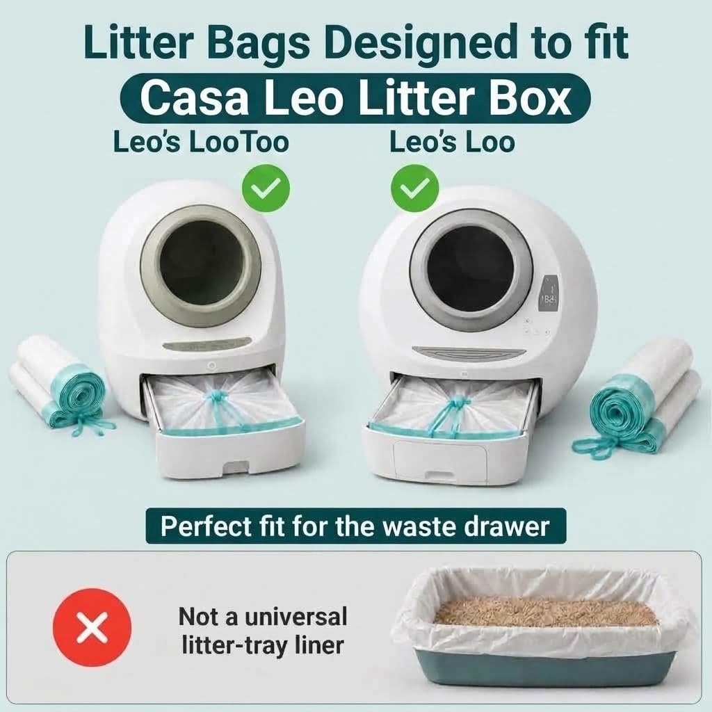 Refill Bags for Casa Leo Leo’s Loo / Loo Too