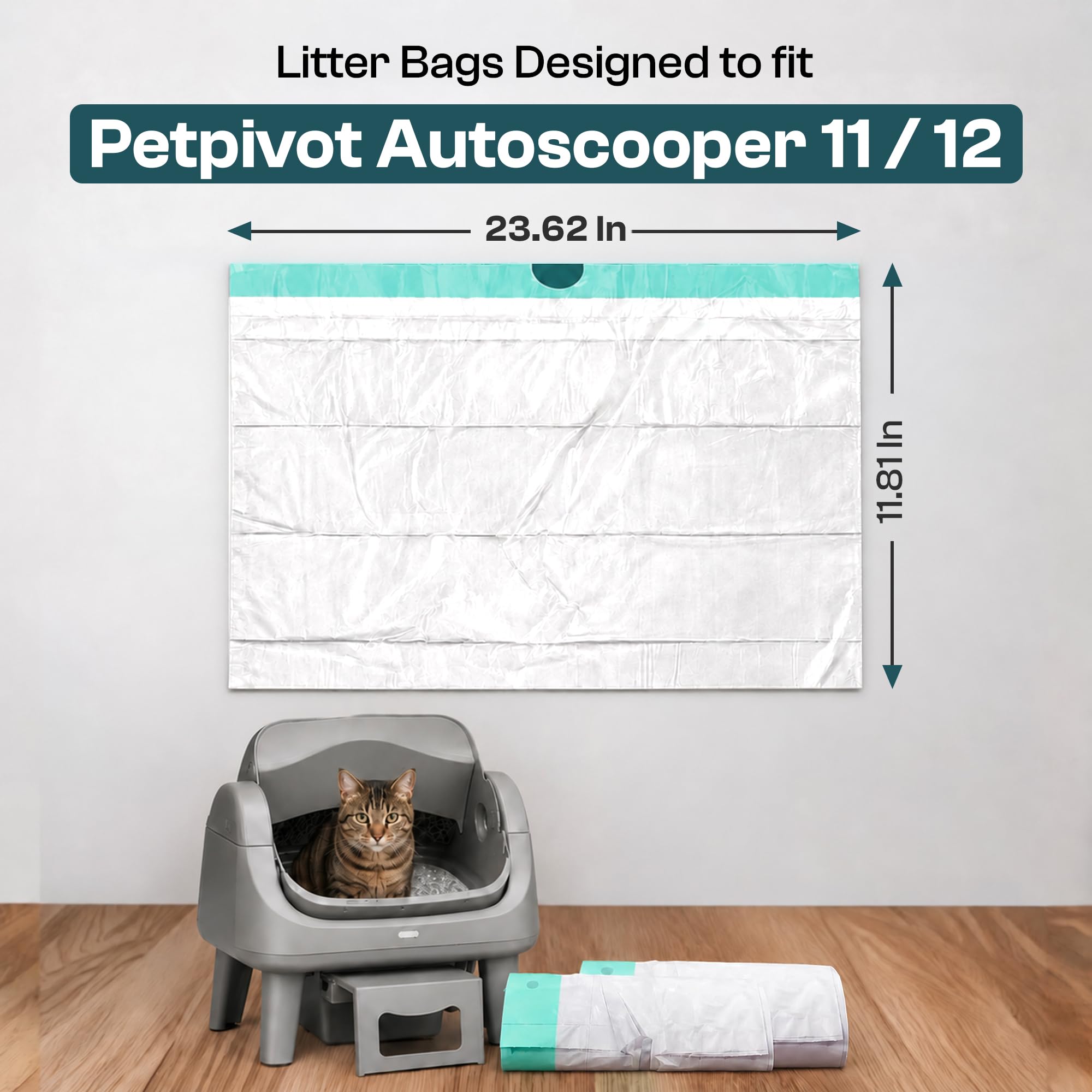 Refill Bags for Petpivot Autoscooper 11 / 12