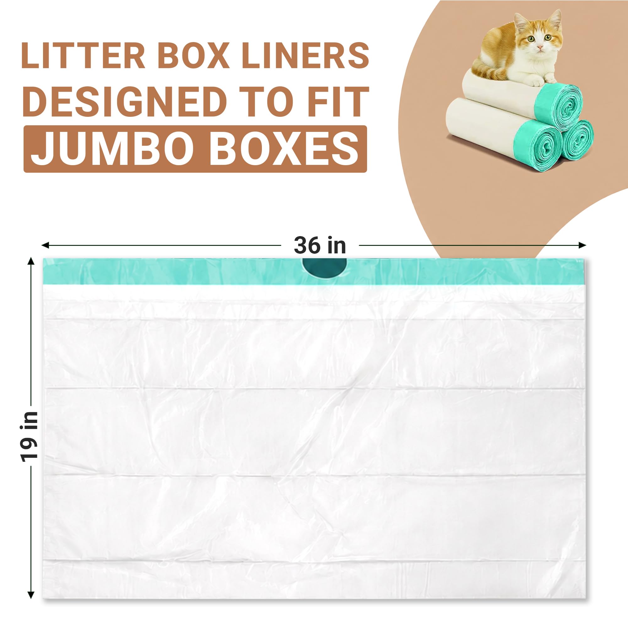 Drawstring Tray Liners — 36 × 19 inches