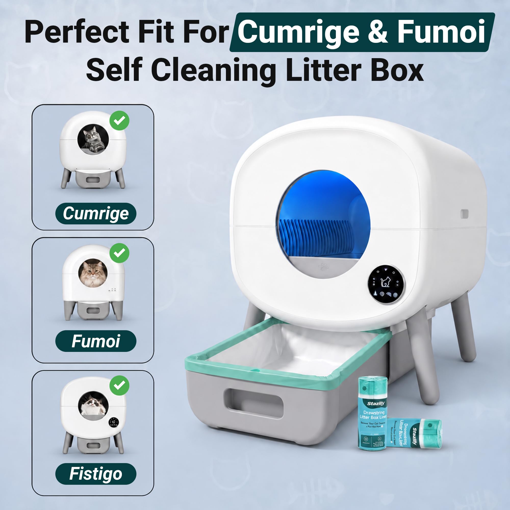 Refill Bags for Cumrige / Fumoi / Tuya Systems