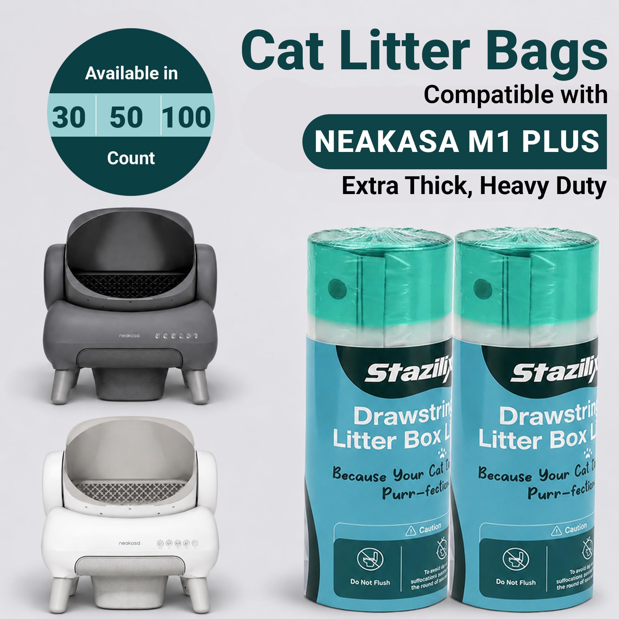 Refill Bags for Neakasa M1 Plus